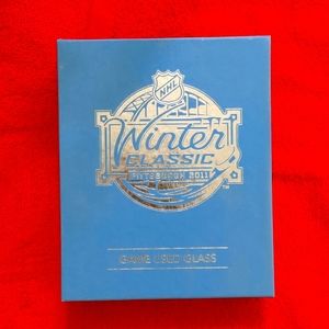Washington Capitals Winter Classic Game Used Glass
